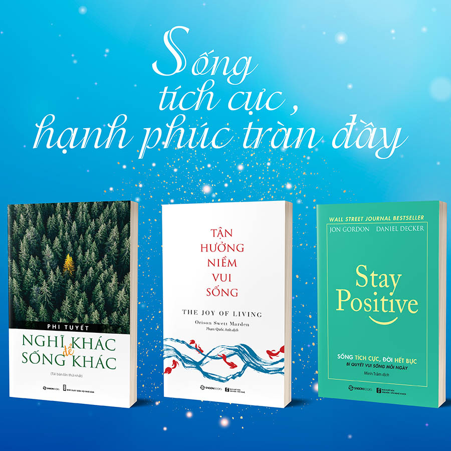 Combo 3 Cuốn: Sống Tích Cực, Hạnh Phúc Tràn Đầy