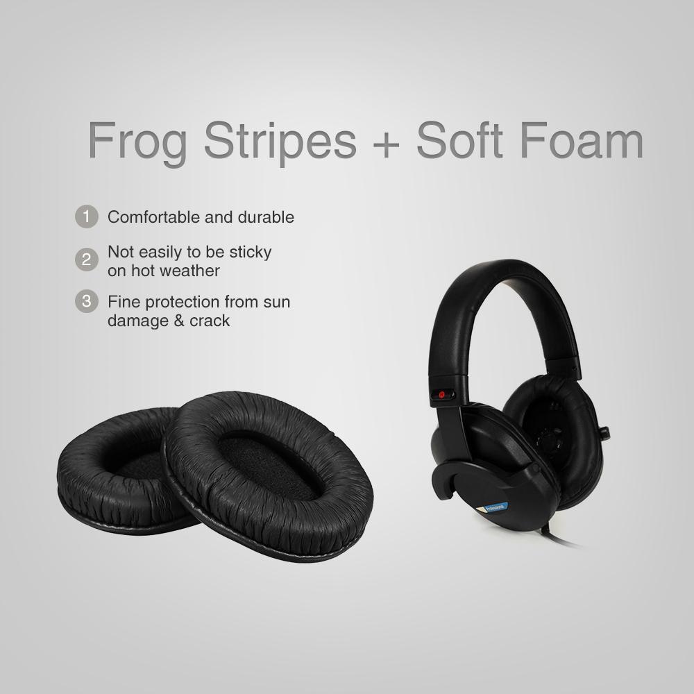 Replacement Memory Earpads Ear Pad Cushion Compatible with Sony MDR-7506 MDR-V6 MDR-CD 900ST Headphones