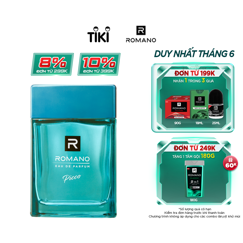Nước Hoa Romano EDP GIOVANEPICCOGRANDIOSE 100ML – PICCO
