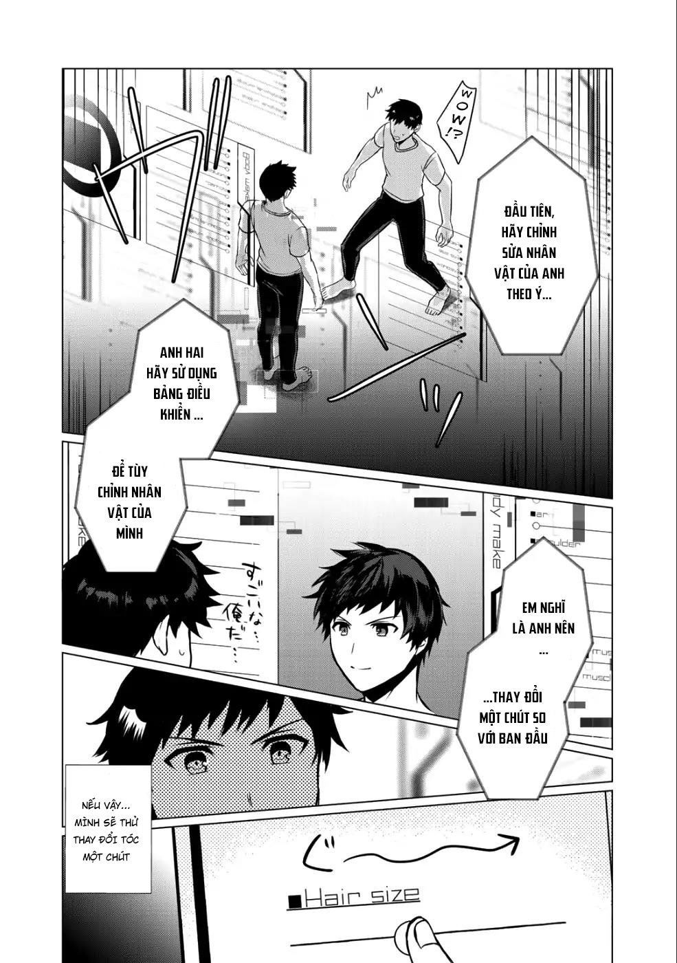 bắt đầu lại cuộc sống vr với em gái chapter 1 8