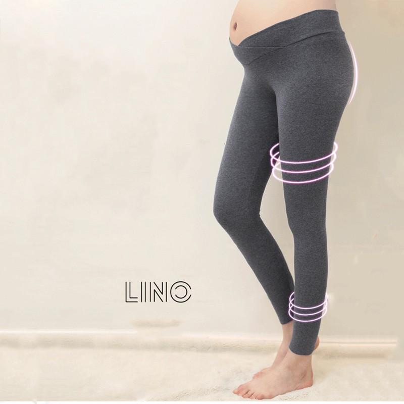 Quần legging bầu cạp chéo