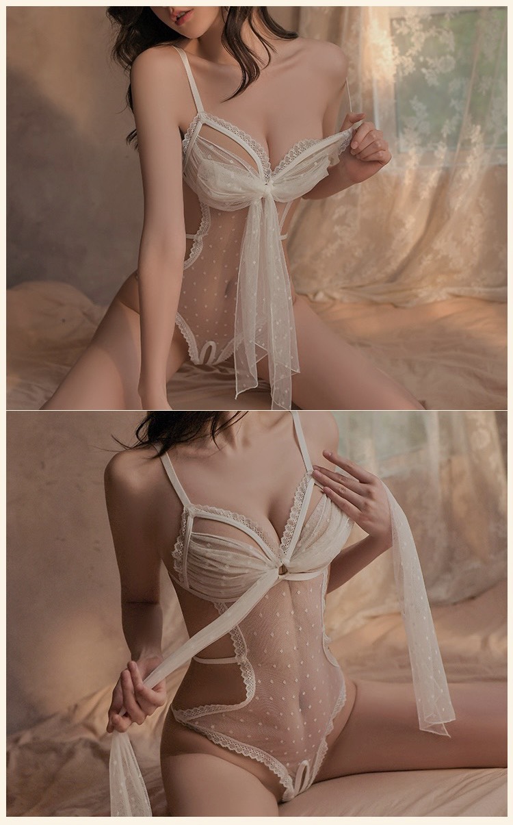 Bộ Bodysuit Dây Nơ Gợi Cảm - B.Lingerie