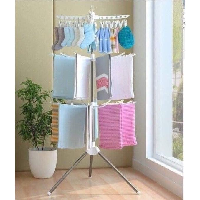 Cây phơi đồ đa năng dáng tròn tiện lợi