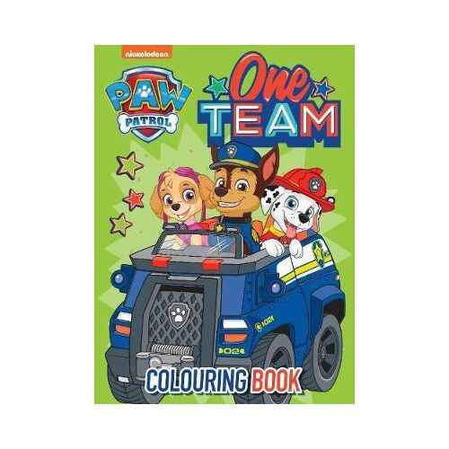 Paw Patrol One Team Colouring Book