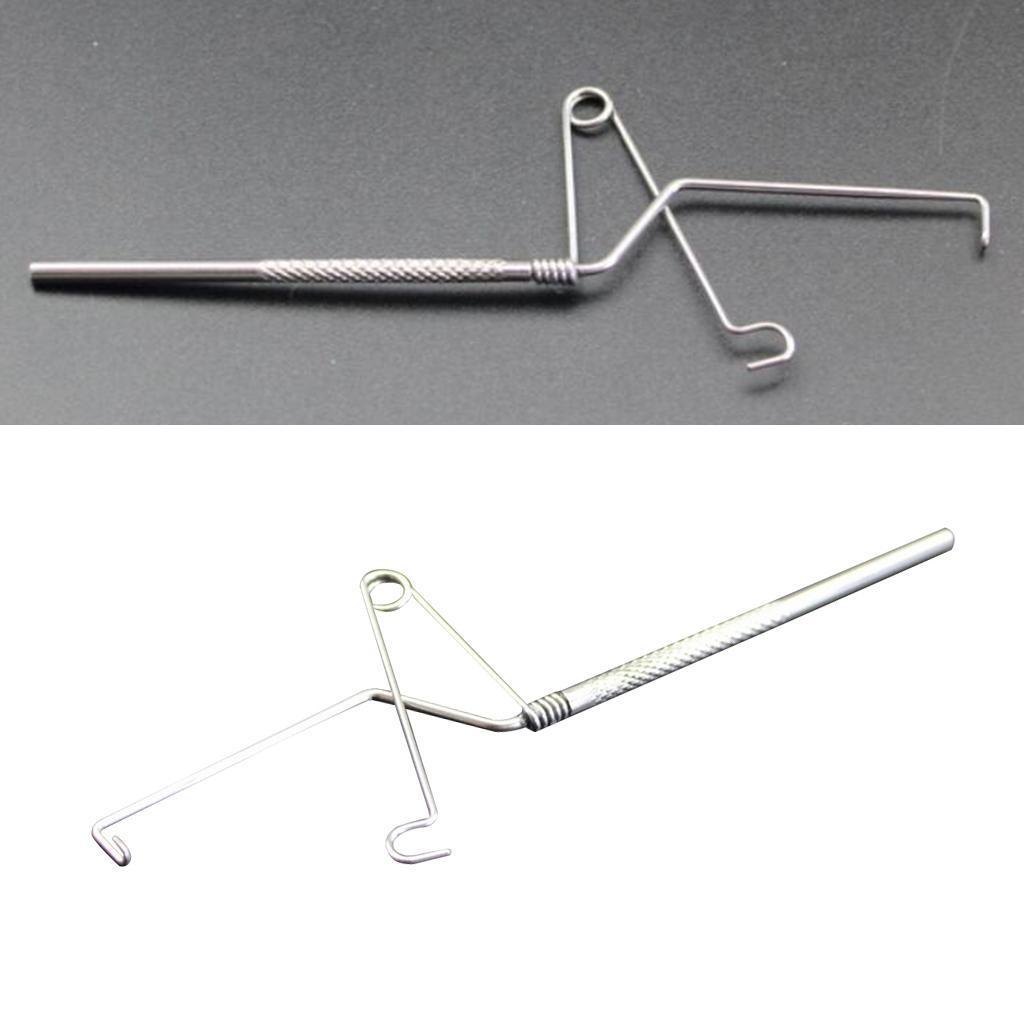 Multifunction Fly Tying Finisher Device Fishing Hook Stainless Steel