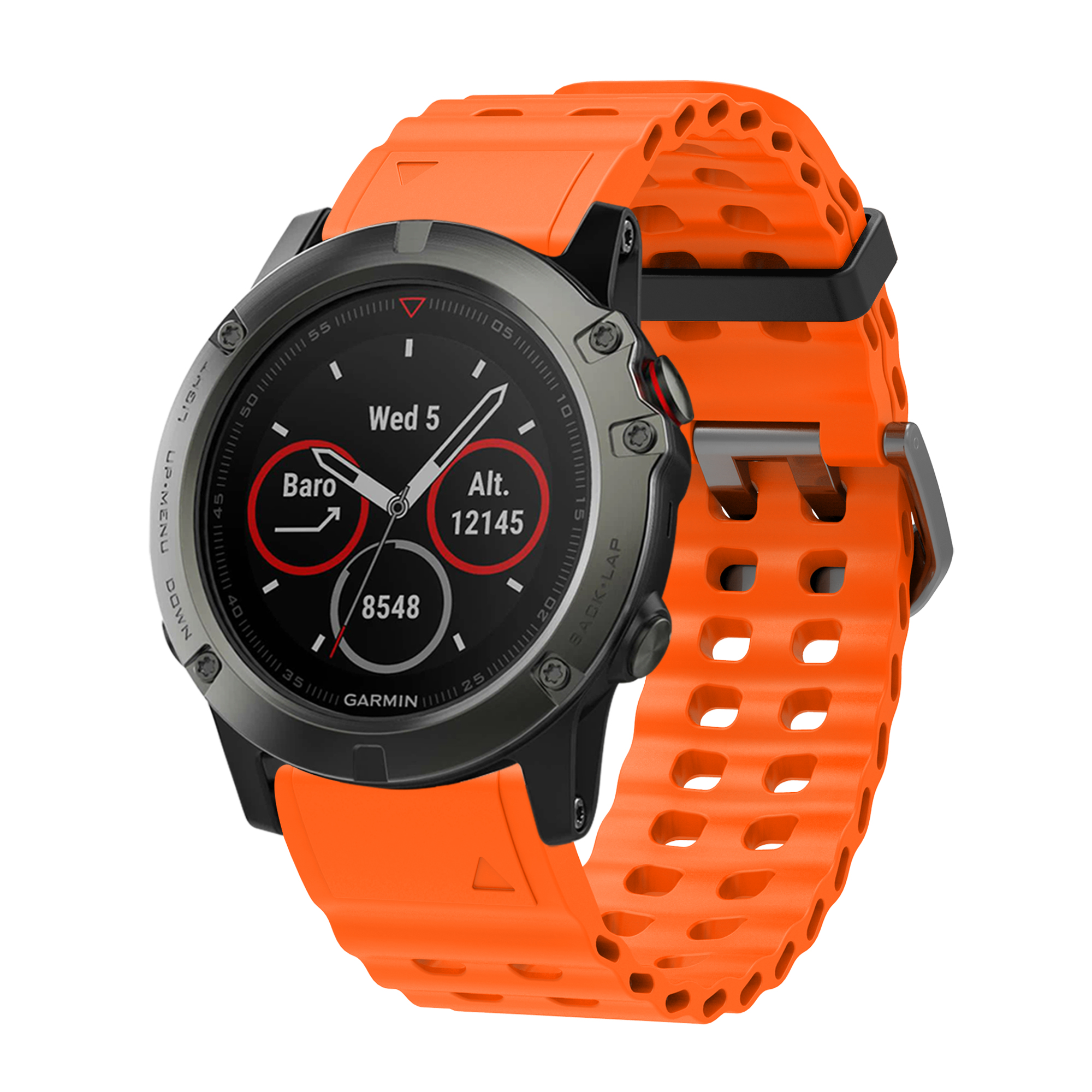 Dây Silicone Style GW Ultra cho Garmin Epix Pro 47mm/Fenix 8/7/6/5/965/955 (22mm) &amp; Garmin Epix Pro 51mm/Fenix 8/7X/6X/5X (26mm) - Hàng Chính Hãng