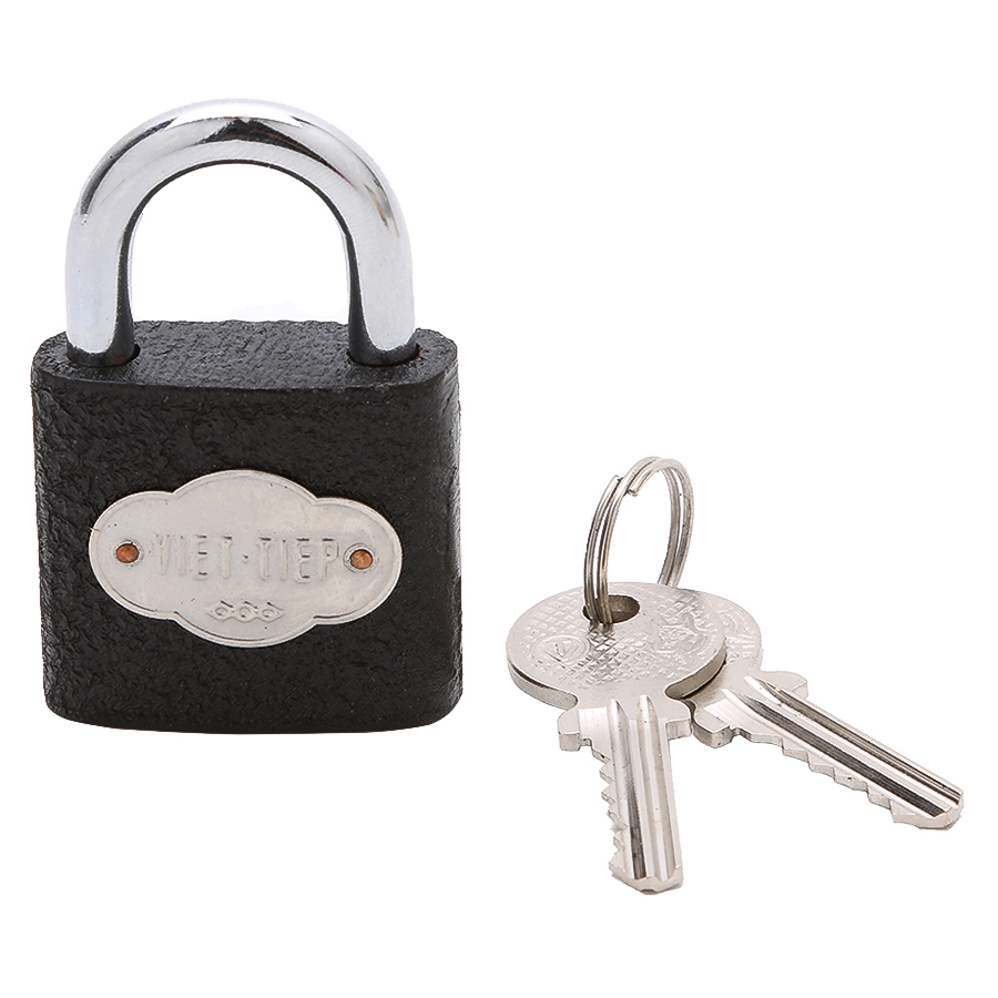 Ổ Khoá Việt Tiệp Hợp Kim Gang 61 x 38 Ống Phi 6