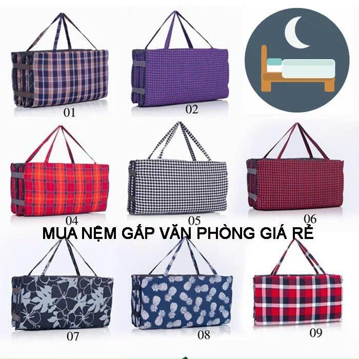 Đệm gấp văn phòng, đệm cá nhân size 70-180cm.