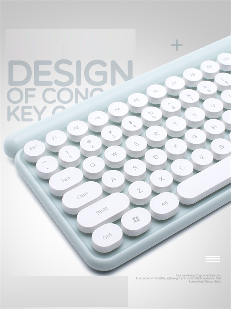 Bộ bàn phím và chuột không dây LT400 phiên bản sạc - Hàng Nhập Khẩu