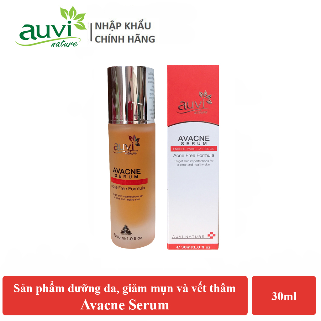 Sản phẩm dưỡng da, hỗ trợ giảm mụn và vết thâm Avacne Serum 30ml