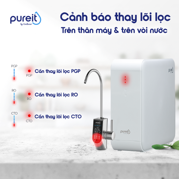 Máy Lọc Nước Unilever Pureit Delica UR5840 - Hàng Chính Hãng