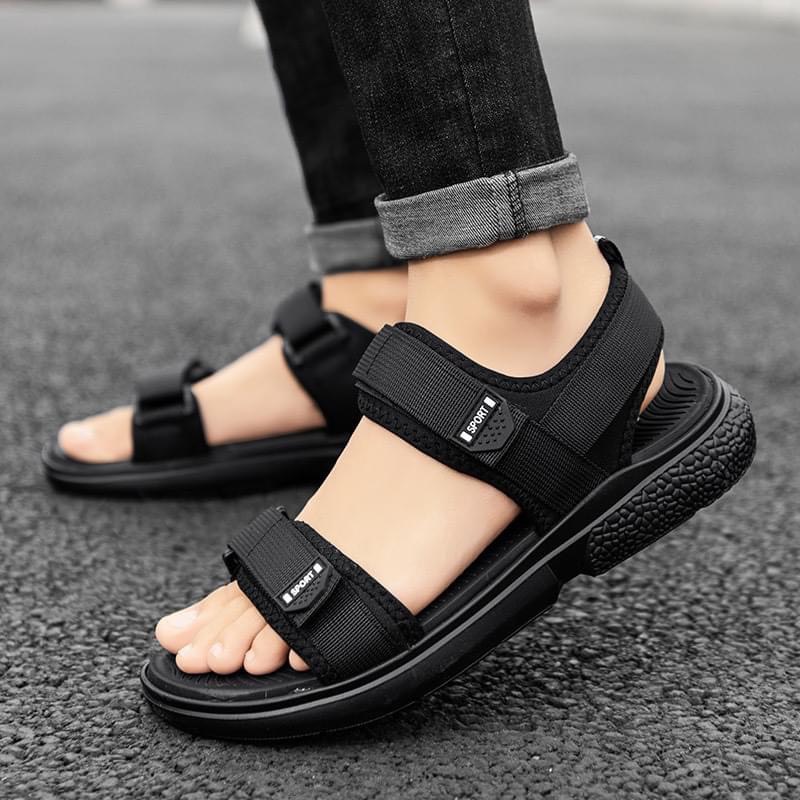 Hình ảnh Dép Sandal Nam, Dép Quai Hậu 2 Quai Dán Mã DP36