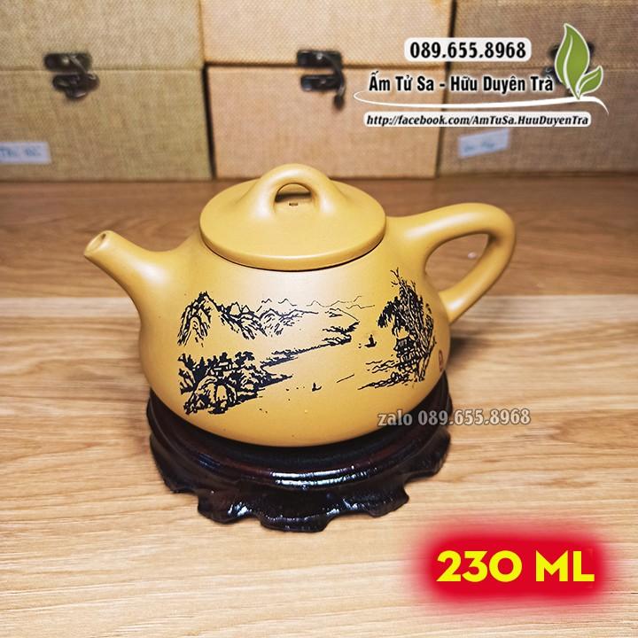 Ấm Trà Tử Sa hoàng sơn mật tịch - ấm tử sa nghi hưng cao cấp - pha trà, trà đạo
