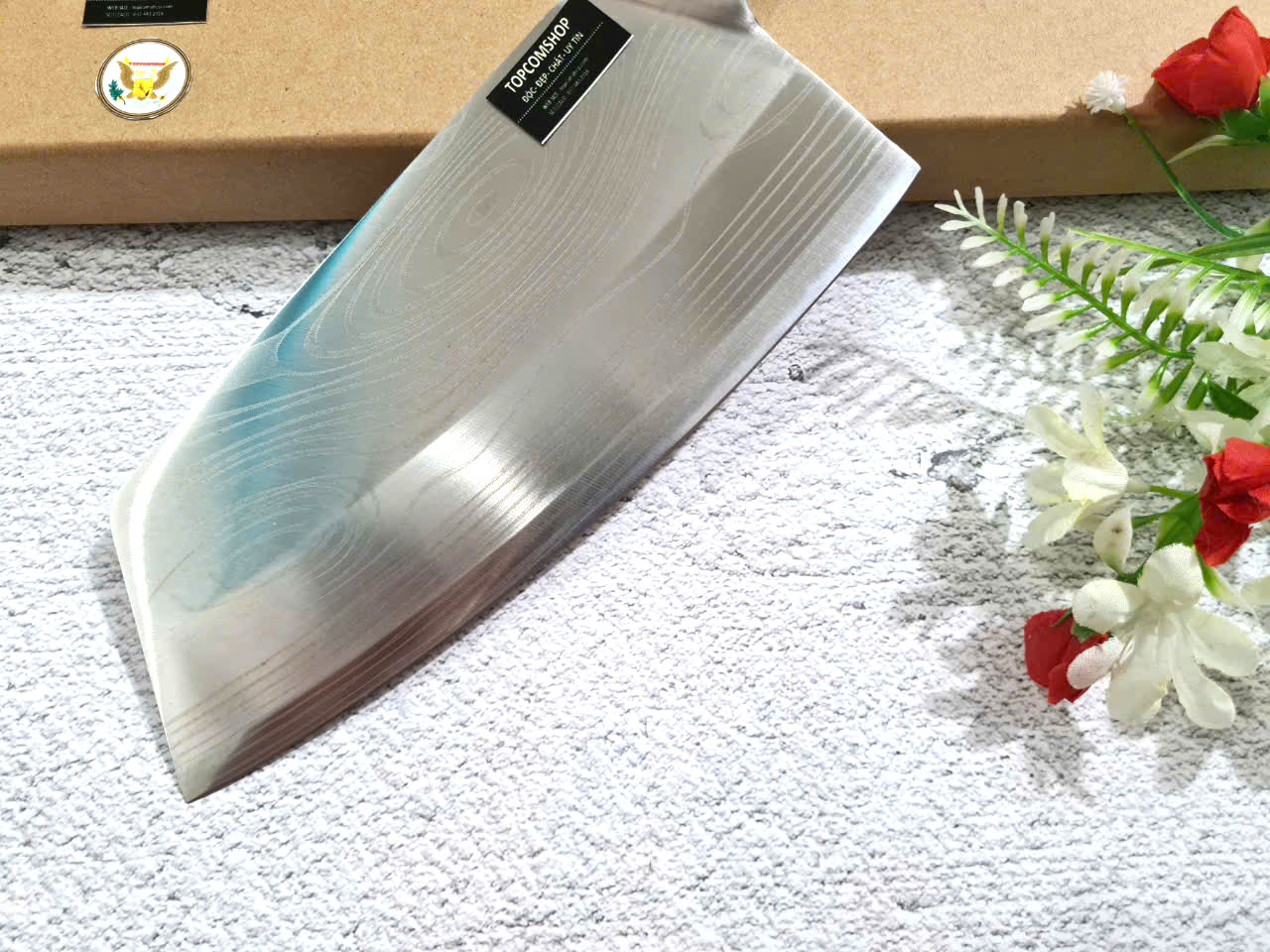DAO - DAO BẾP NHẬT BẢN SANTOKU MÃ DT124 nt topcoomshop vn
