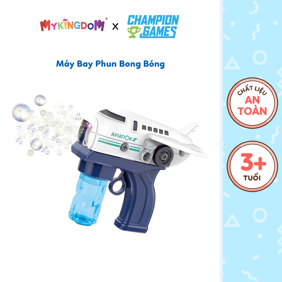 Đồ Chơi CHAMPION GAMES Máy Bay Phun Bong Bóng CPG21044