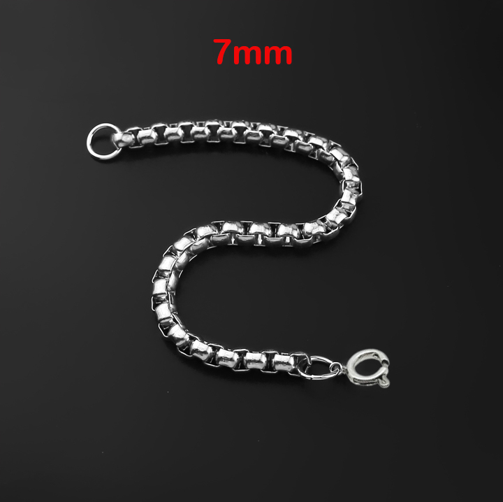 Lắc tay nam inox cao cấp khóa tròn sáng đẹp, không đen, thể hiện đẳng cấp phái ,mạnh
