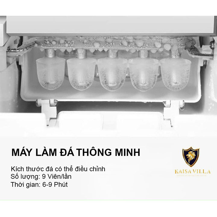 Máy làm đá Kaisa Villa- Vận hành mạnh mẽ- Bền bỉ- Hàng chính hãng 100%