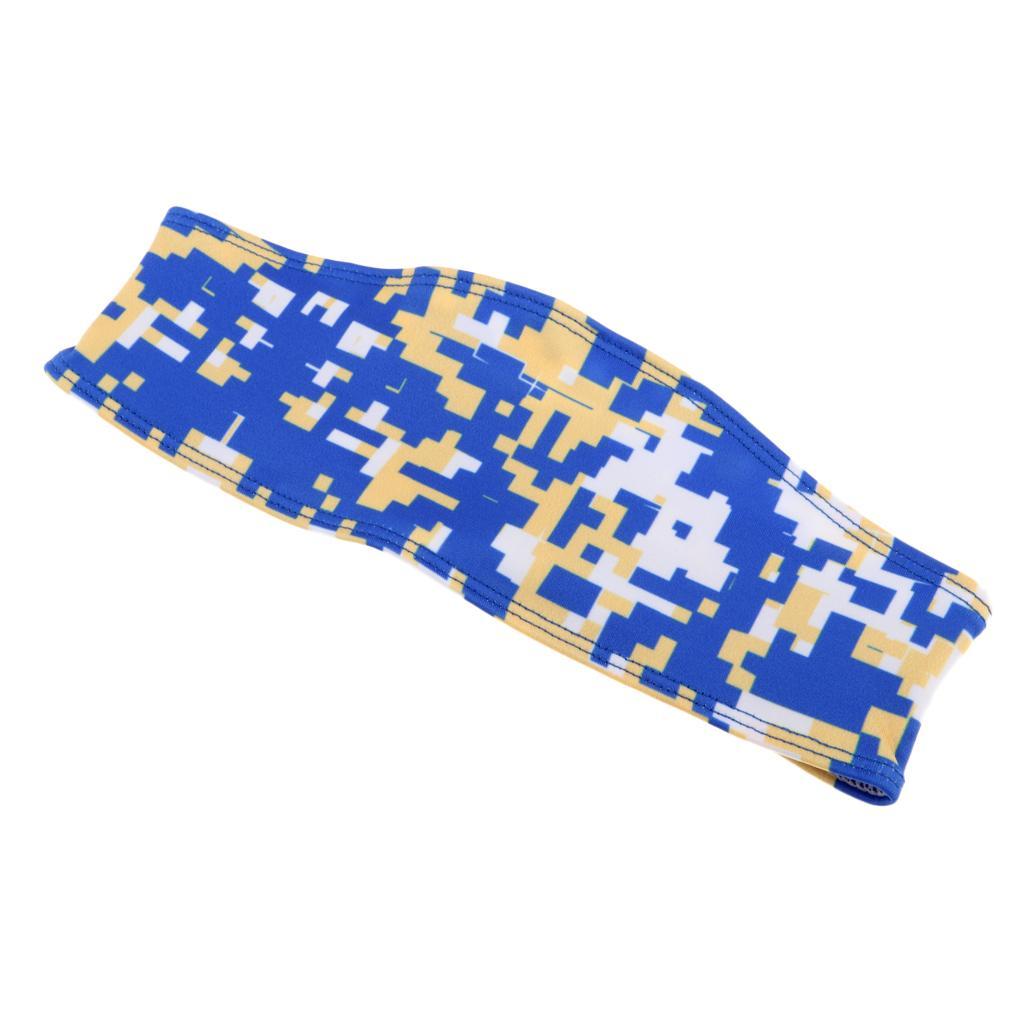 2-3 of pack Men Women Gym Sweatband Headband Stretch Hair Band Digital