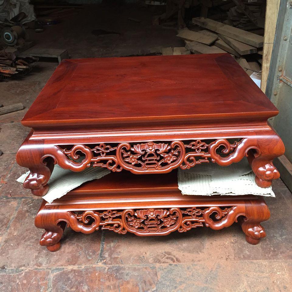 Bàn đục dơi gỗ hương đá