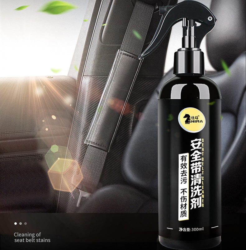 Dung Dịch Tẩy Sạch Vết Bẩn Trên Dây Đai An Toàn Nội Thất Ô Tô Cao Cấp 300ml - Hàng Nhập Khẩu