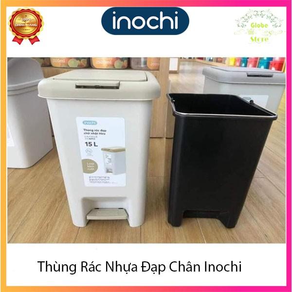 Thùng Rác Nhựa Đạp Chân Inochi Thùng Đựng Rác Gia Đình, Văn Phòng Tiện Ích 10L 15L 20L 30L