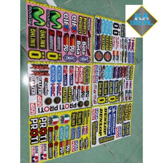 Tem logo nguyên bộ.