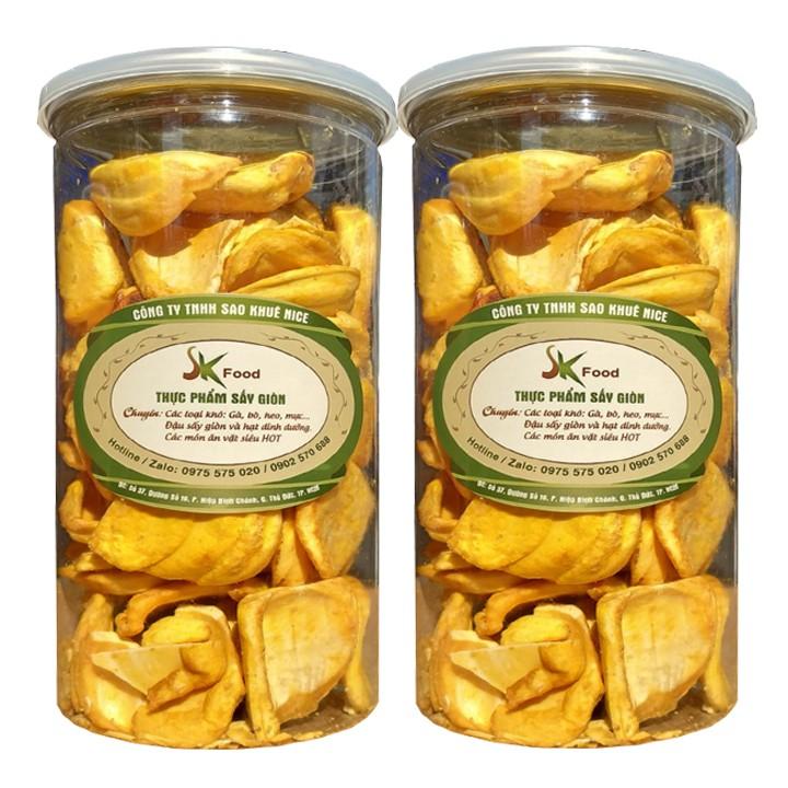 COMBO 2 HŨ MÍT SẤY KHÔ NGUYÊN CÁNH ĐẶC SẢN LOẠI 1