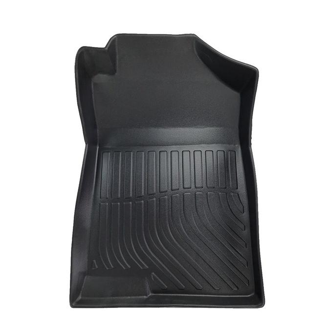 Thảm lót sàn xe ô tô Hyundai Accent 2017- nay Nhãn hiệu Macsim chất liệu nhựa TPV hàng loại 2