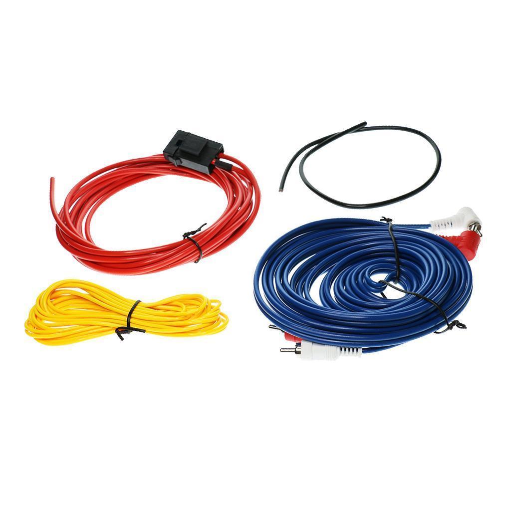 Replacement Car Stereo Audio Subwoofer  Wiring Wire Cable Kit