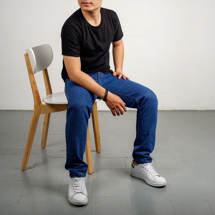 Quần jean nam ống suông Q61