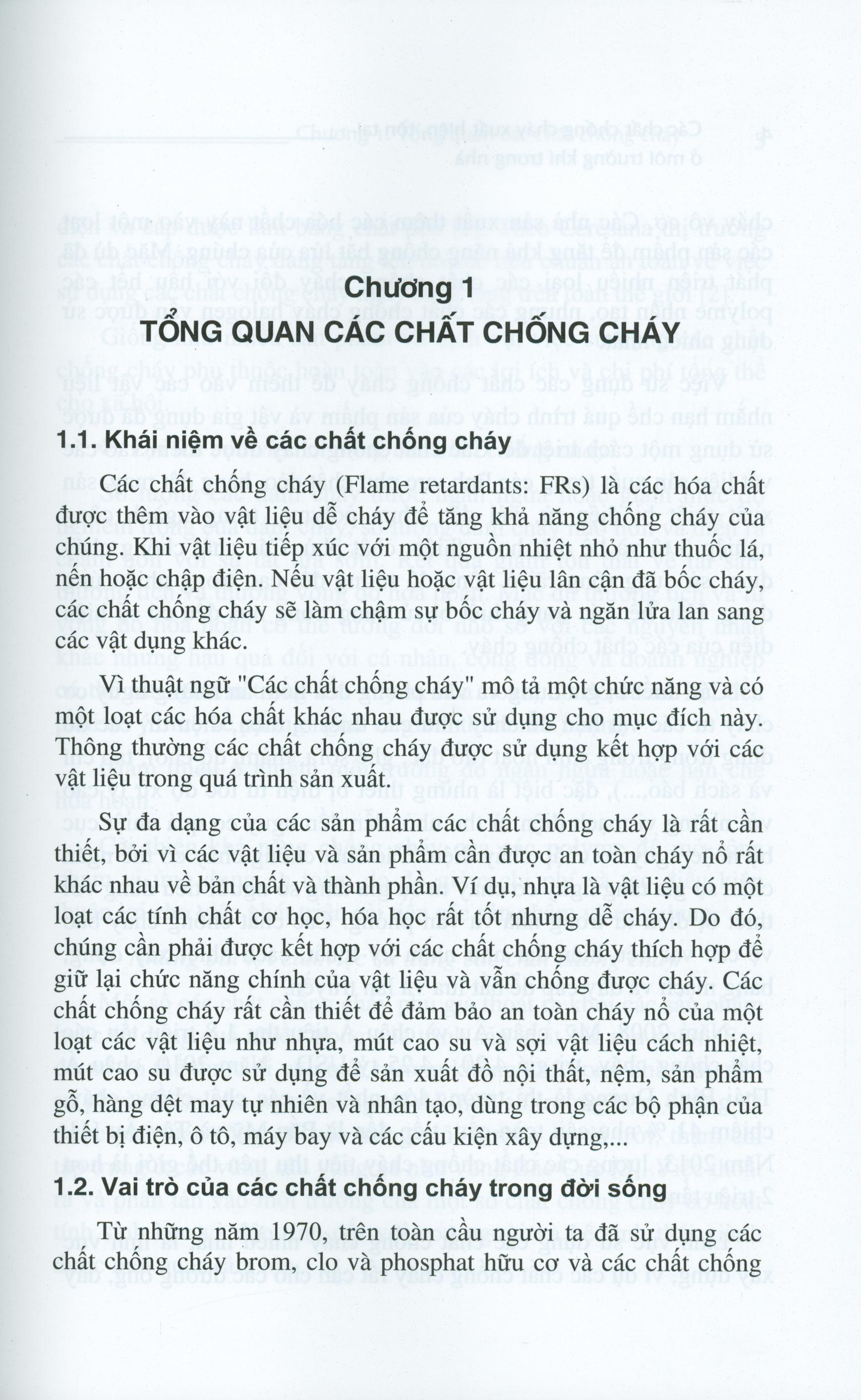 Các Chất Chống Cháy Xuất Hiện, Tồn Tại Ở Môi Trường Khí Trong Nhà