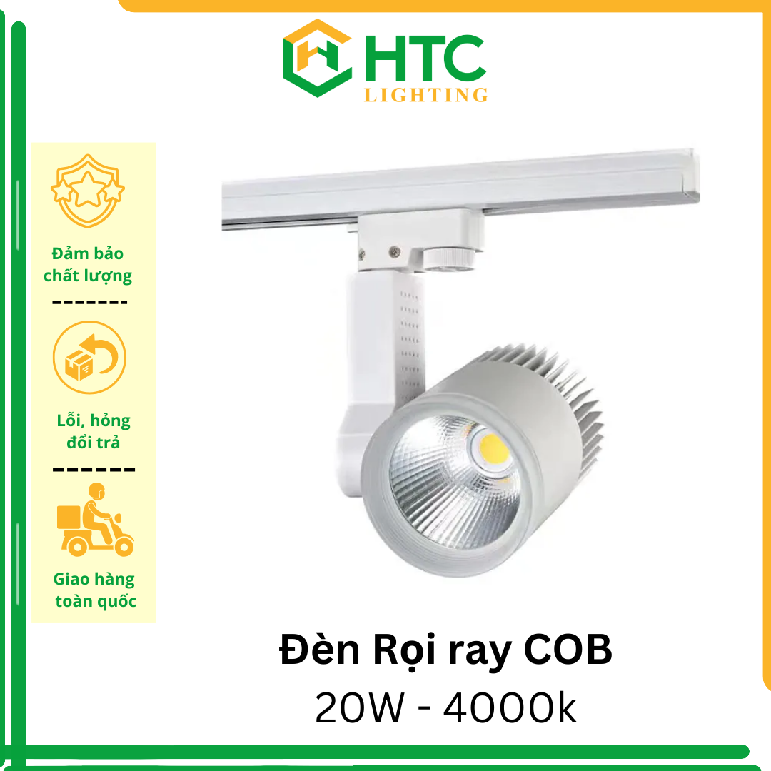 Đèn Led Rọi Ray Công Suất 20w Trang Trí Showroom, Cửa Hàng quần áo, siêu thị, ...