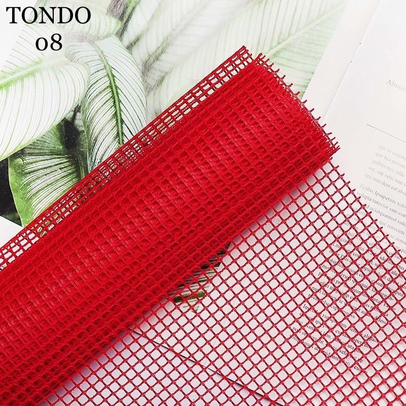 Tấm lưới gói hoa Hàn Quốc - lưới hình ô vuông bó hoa