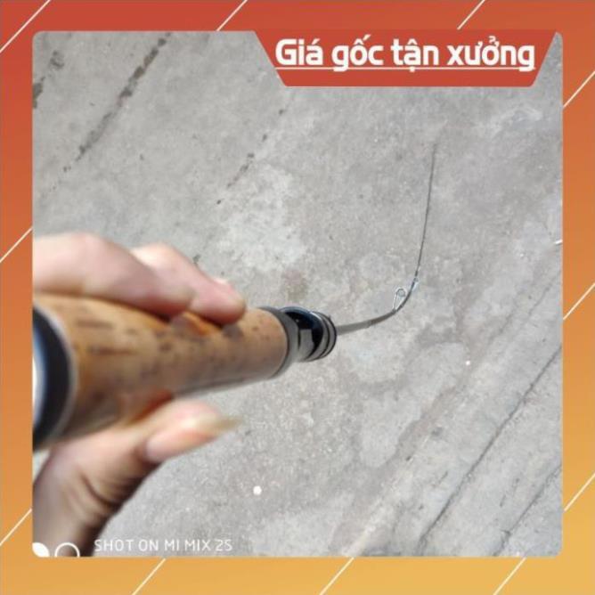 Cần Câu Lure UL Cán Gỗ Đọt Đặc Chuyên Câu Suối, Cháp 1m68 và 1m8