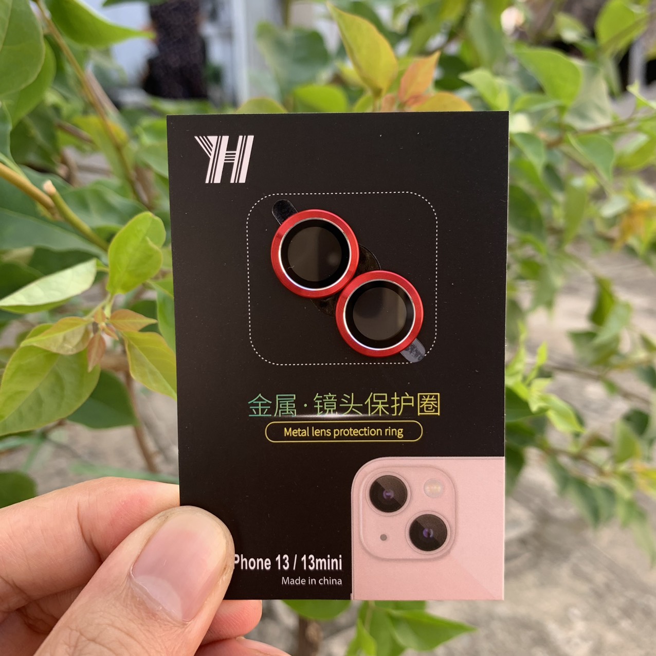 Bộ 2 Vòng Bảo vệ Camera  iPhone 13, 13Mini - Chống Bụi, Hạn chế vân tay & Mờ Camera - Bảo Vệ Toàn Diện Cho Cụm Camera - Cực Phẩm 2021