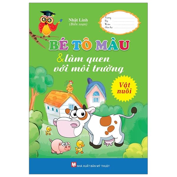 Bé tô màu &amp; làm quen với môi trường- Vật nuôi