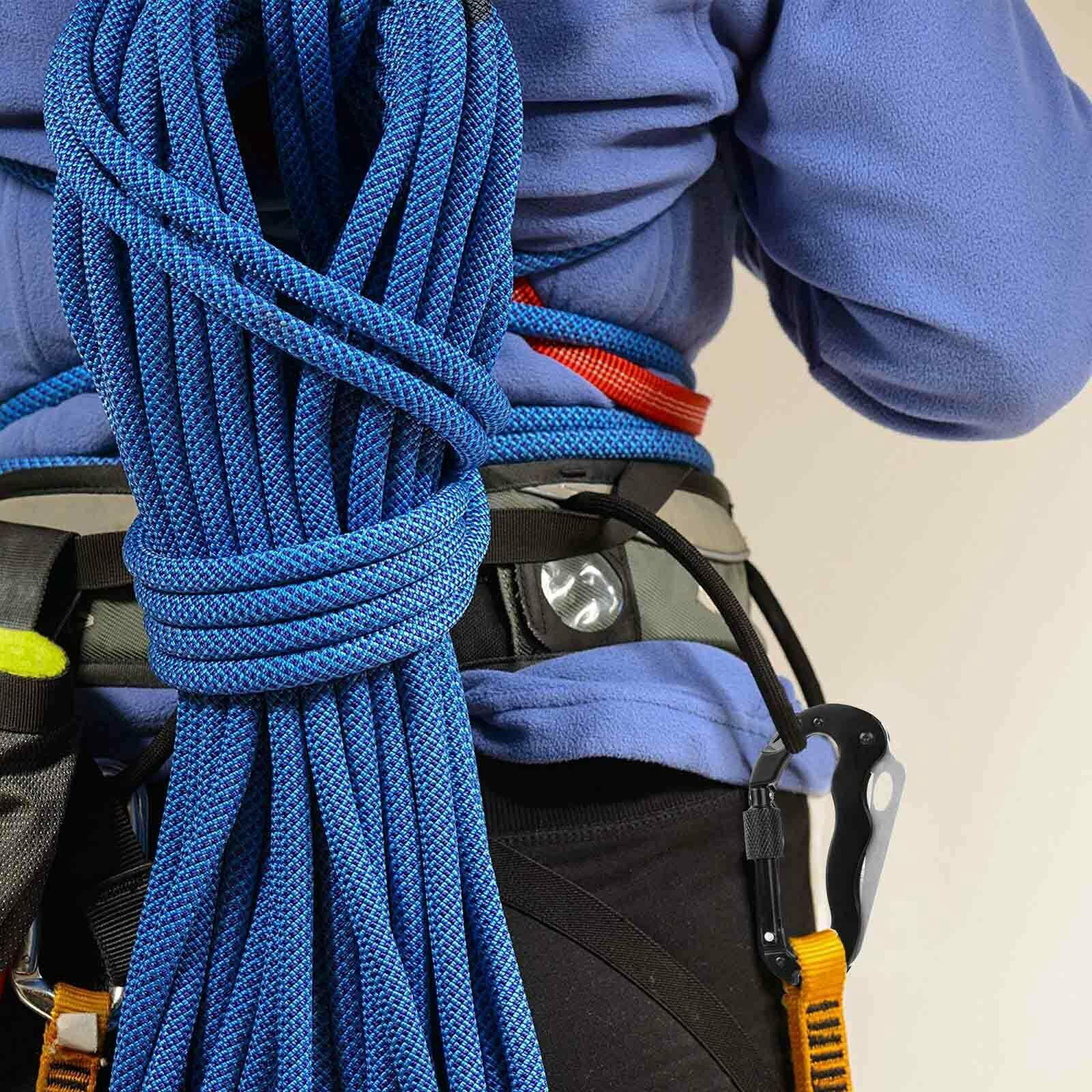 Survival Camping  Carabiner Keychain Screwdriver Folding