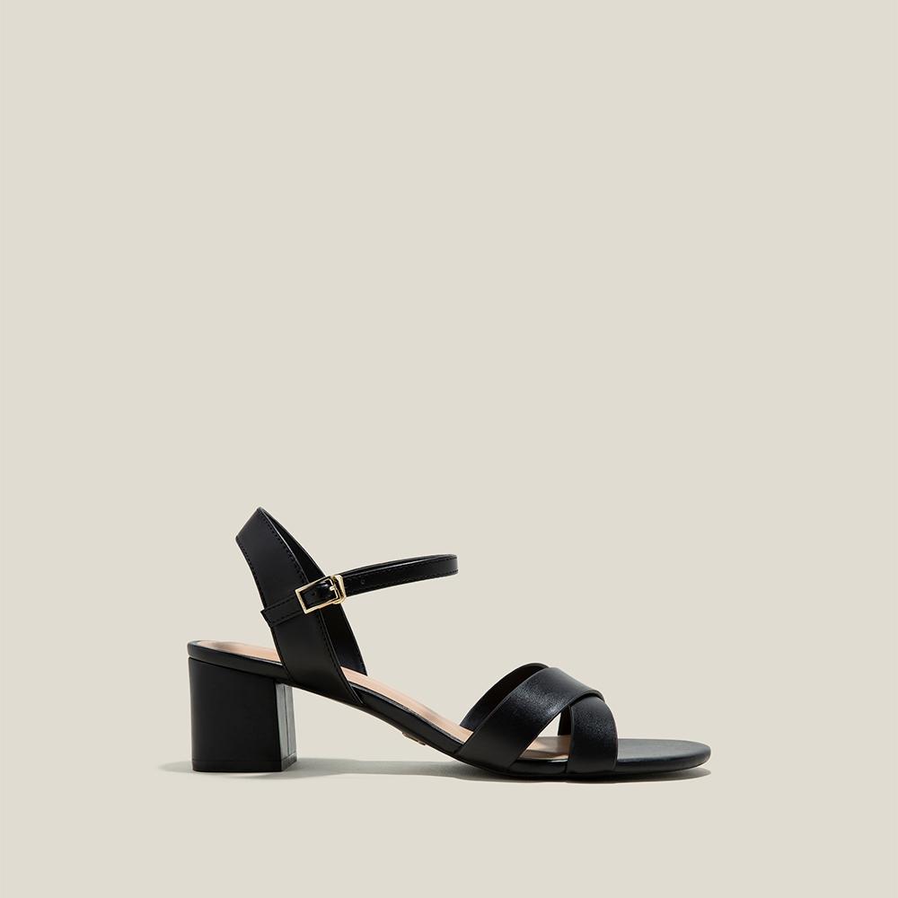 Vascara Giày Sandal Basic Cross Strap - SDN 0771