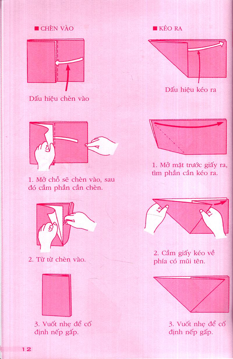 Sách Trẻ Em Khéo Tay Gấp Hình - Tập 2 (Tái Bản)