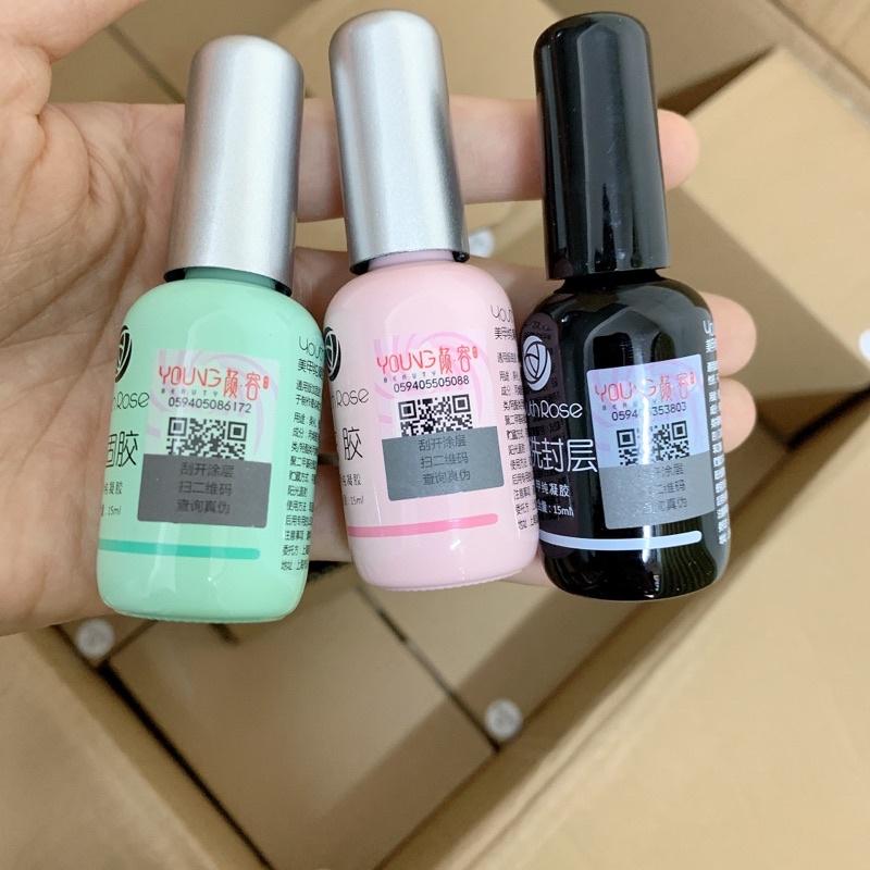 Base top cứng móng top lì hoa hồng