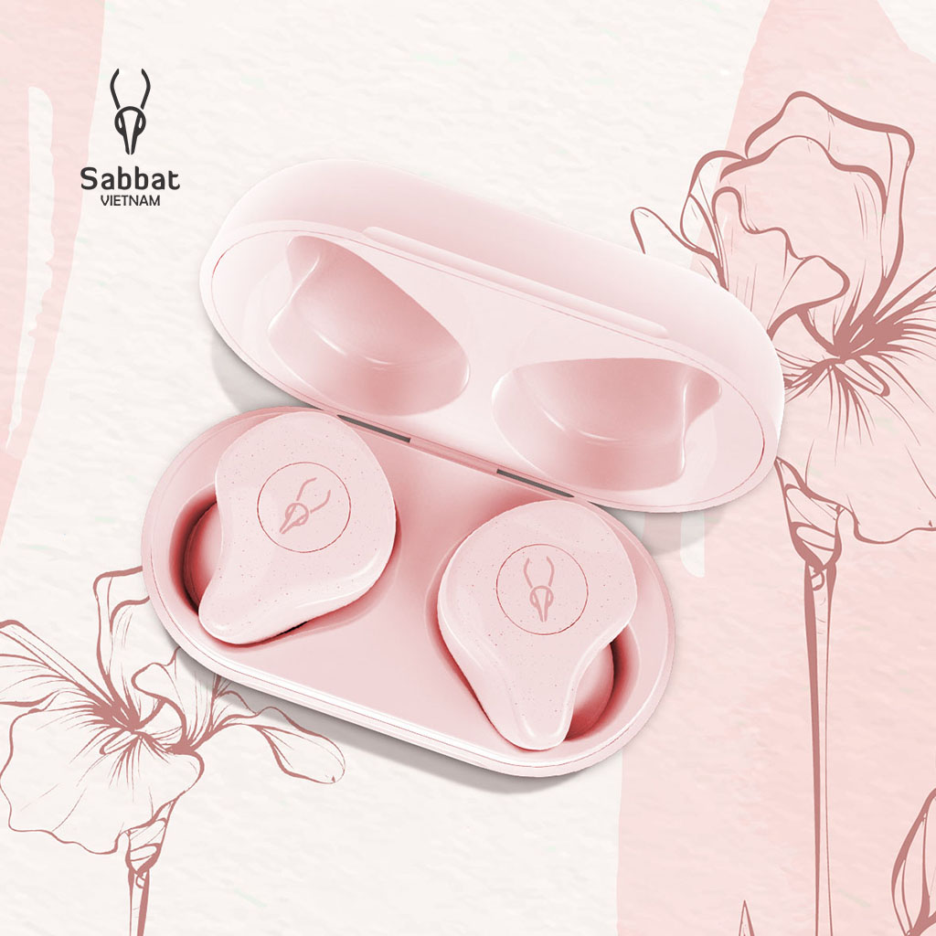 Tai Nghe Không Dây Sabbat X12 Ultra - Sabbat X12 Pro - Hàng Chính Hãng - Pink - Pro