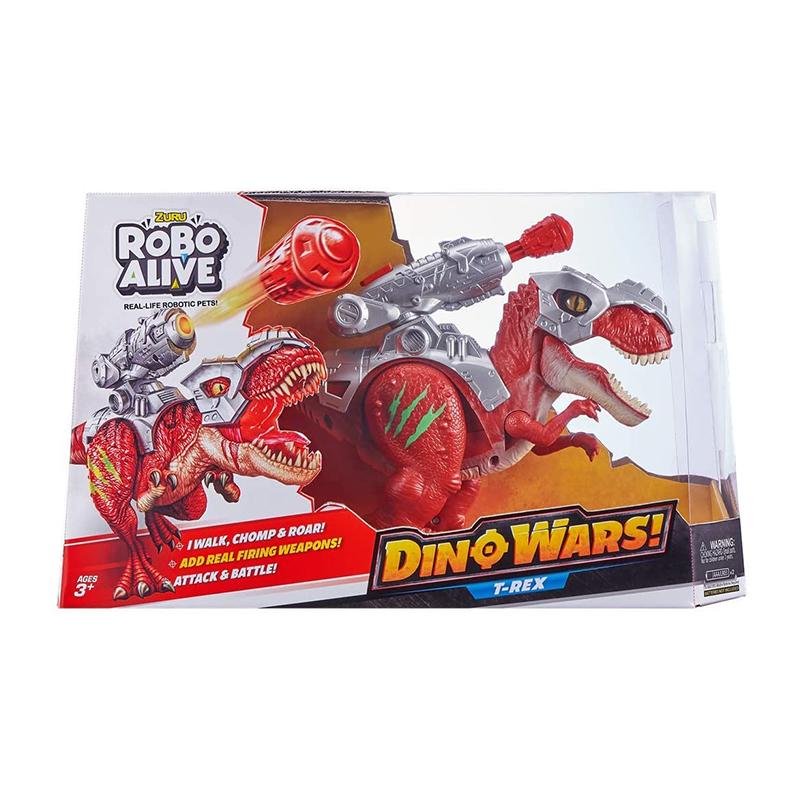 Đồ Chơi ROBO ALIVE Khủng Long Bạo Chúa Chiến Đấu T-Rex-Đỏ 7132/RED