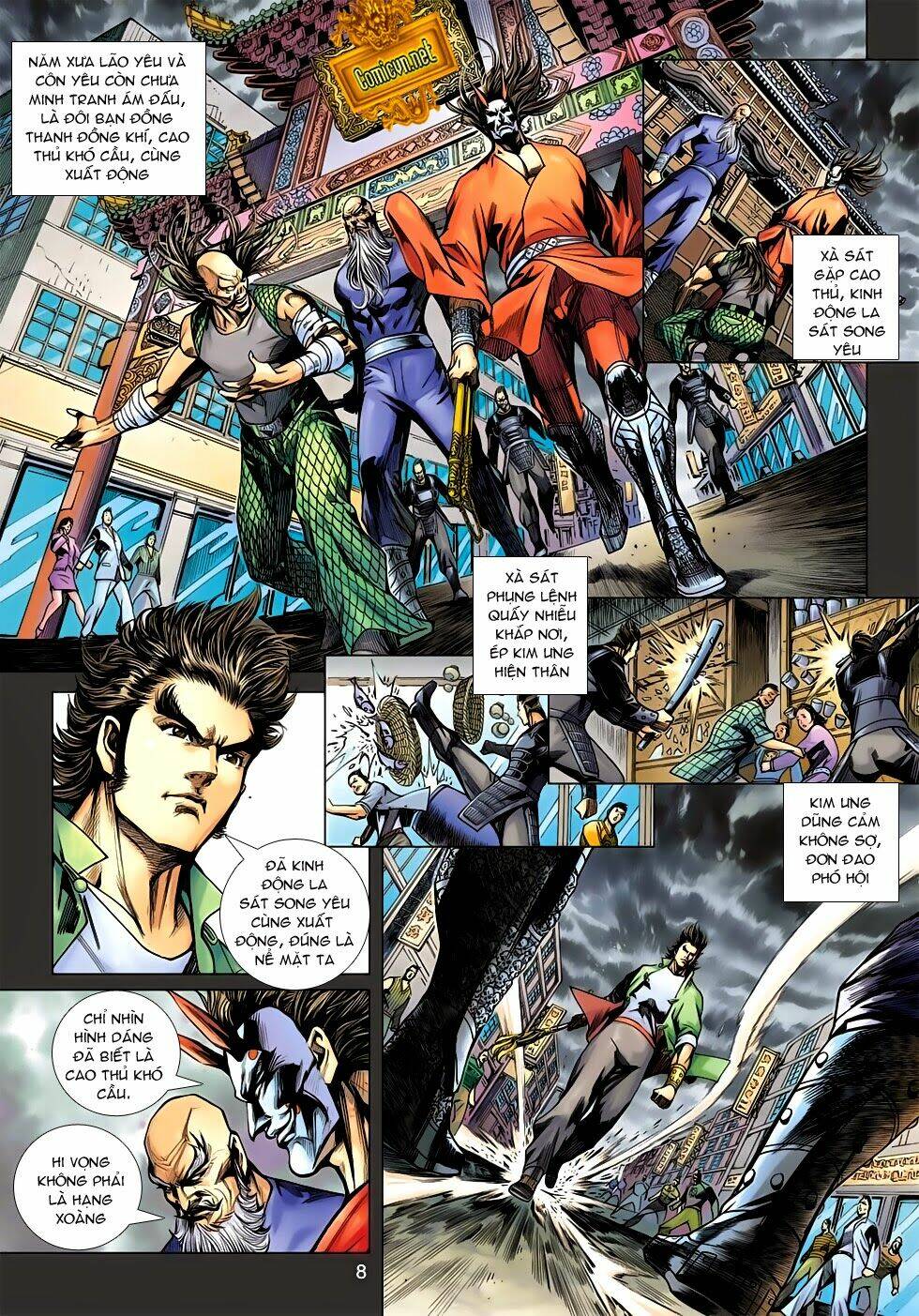 tân tác long hổ môn chapter 635 8