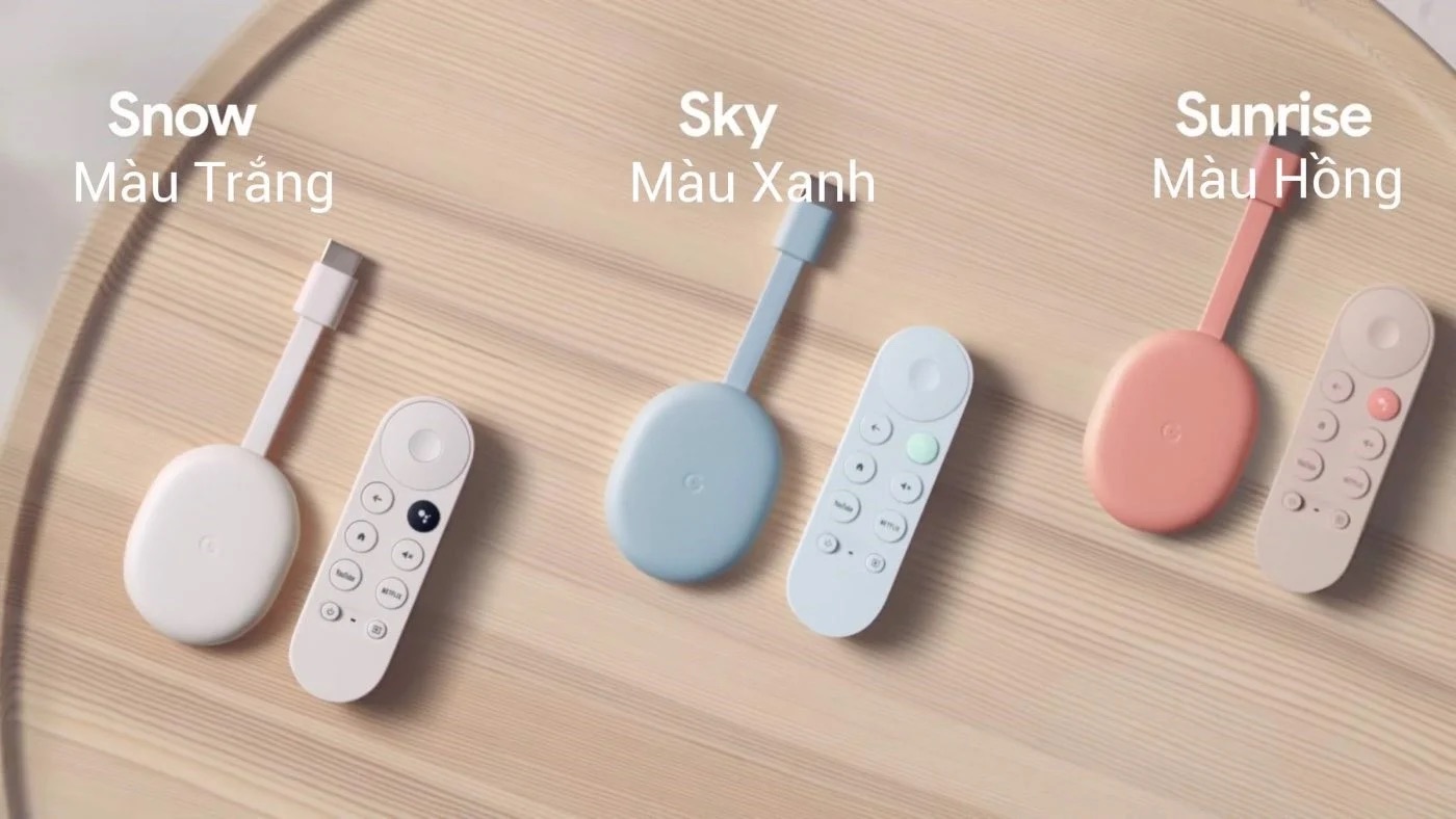 Bộ điều khiển thông minh Chromecast with Google Tv