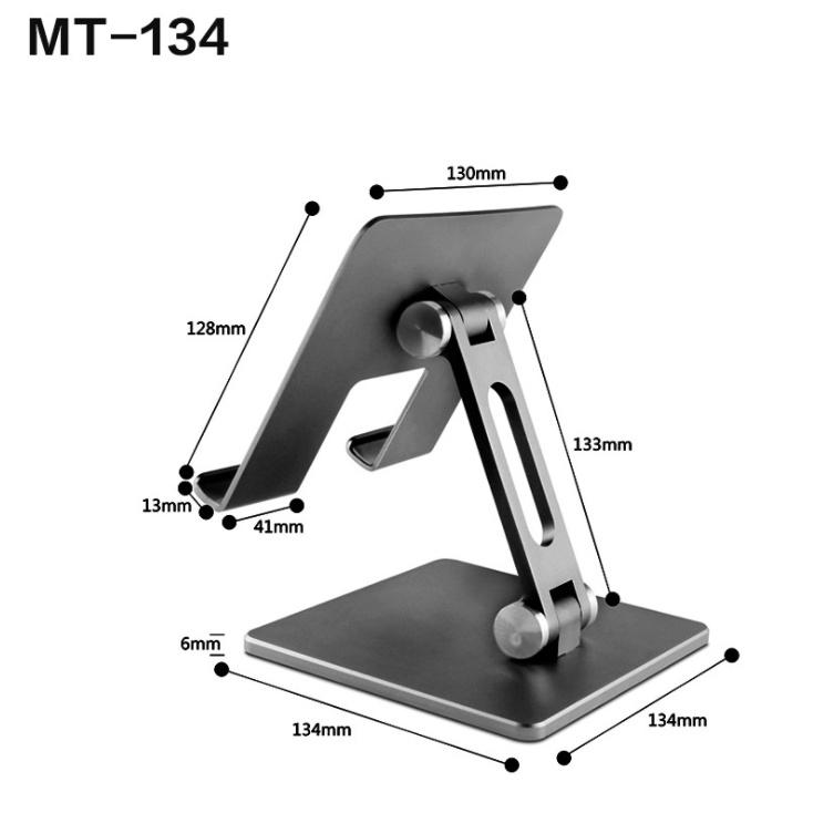 Giá đỡ kê điện thoại, ipad, máy tính bảng MT134 chắc chắn, gọn gàng, điều chỉnh độ cao.