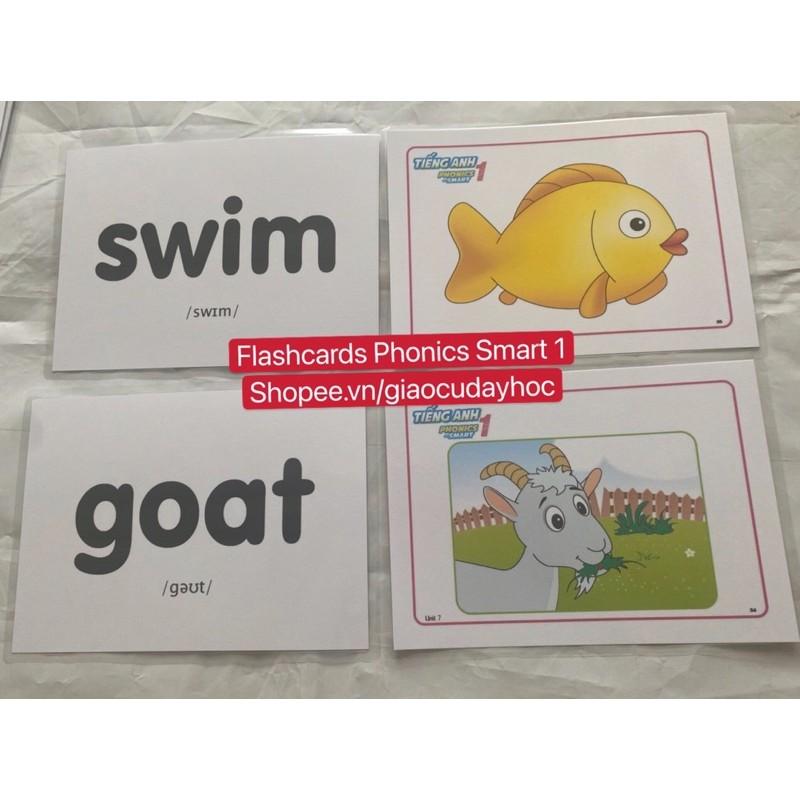 Flashcards Tiếng Anh Smart Phonics 1 -ép plastics bền đẹp