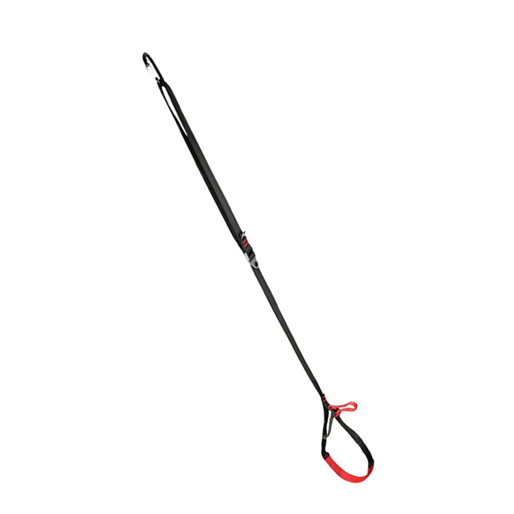 Outdoor   Rock Climbing Caving Adjustable Foot Ascender Sling Equipment