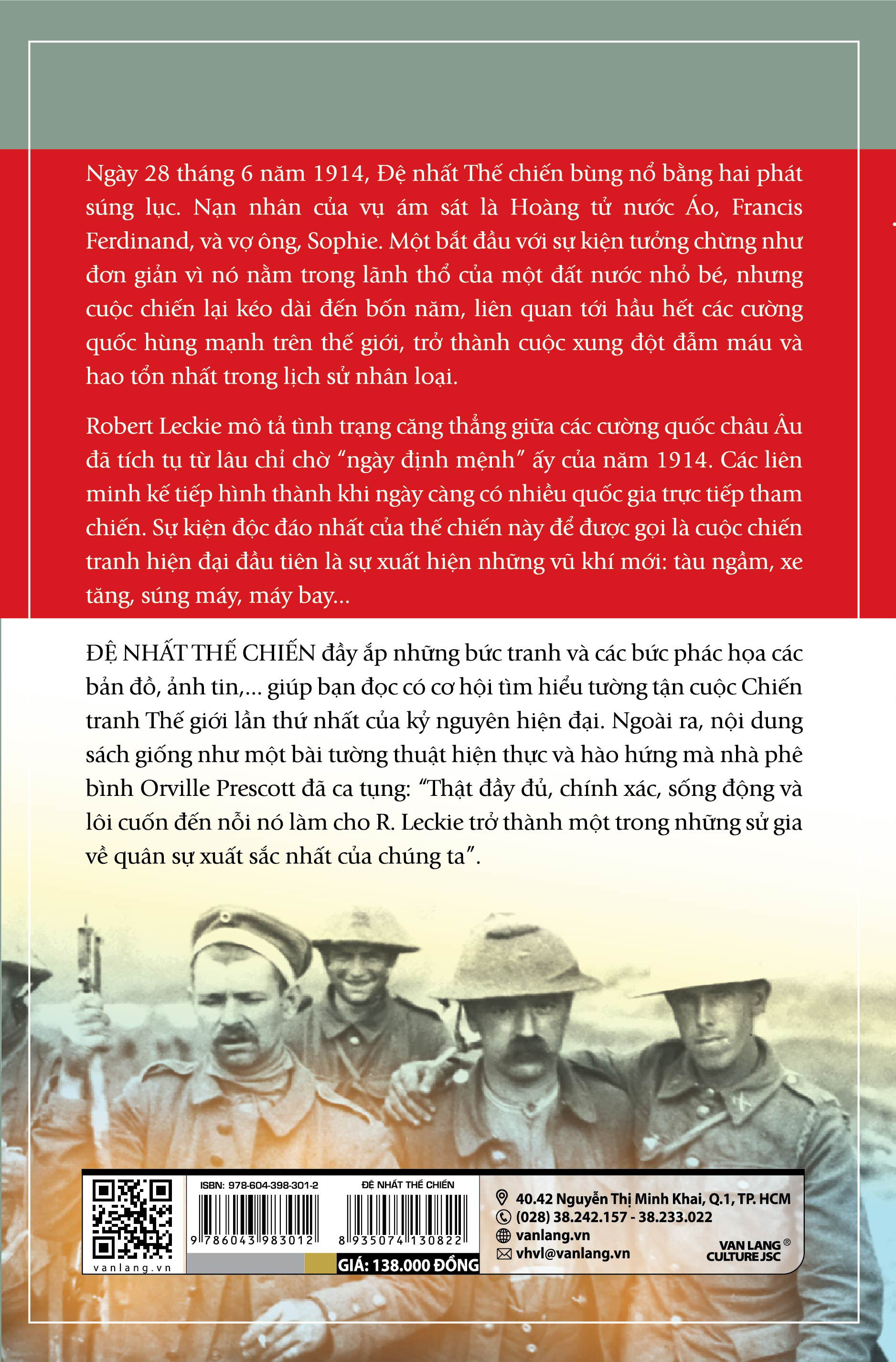 World War I - Đệ Nhất Thế Chiến (Bìa mềm)