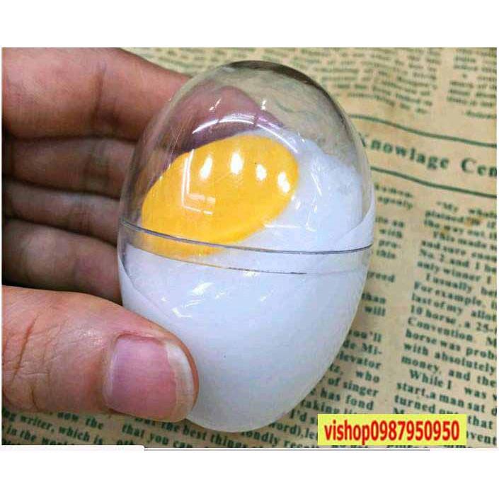 Đồ chơi GUDETAMA SLIME hình quả trứng gà trắng cực ngộ nghĩnh có lòng đỏ mochi