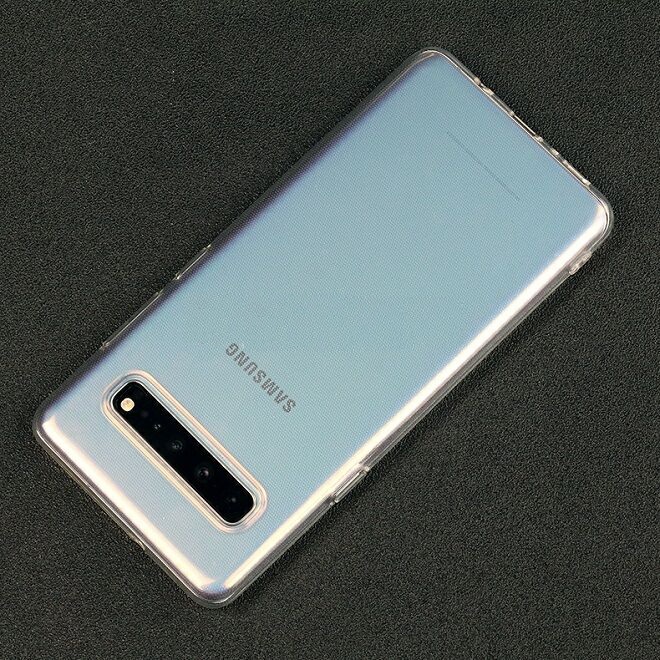 Ốp lưng dẻo silicone trong suốt dành cho Samsung Galaxy S10 5G
